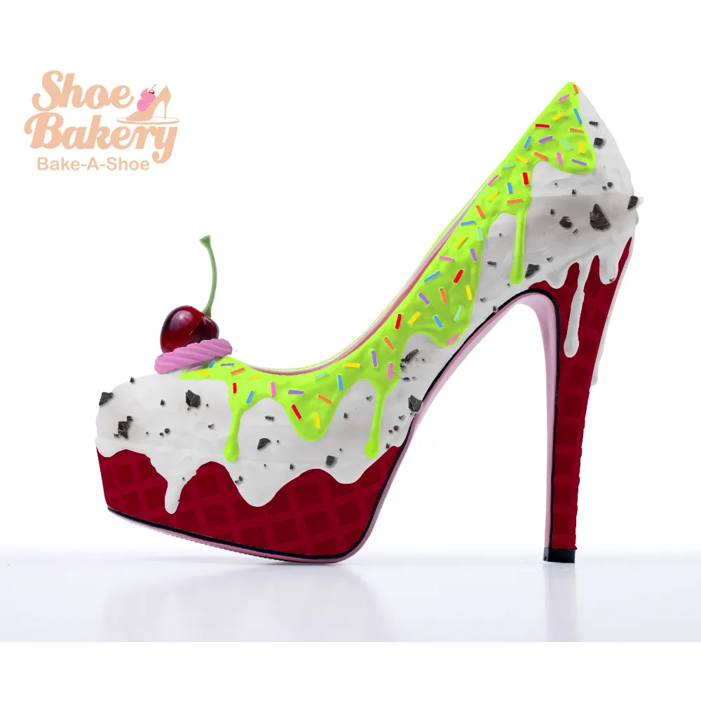 Bake-a-Shoe Ice Cream Heel 5.5" - Customer's Product with price 360.00 ID ymPyO4ElVZkaTEbkmTrRGjqf Bake-a-Shoe Ice Cream Heel 5.5" - Customer's Product with price 360.00 ID ymPyO4ElVZkaTEbkmTrRGjqf