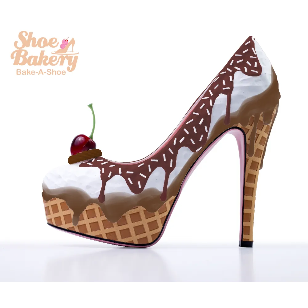 Bake-a-Shoe Ice Cream Heel 5.5" - Customer's Product with price 335.00 ID XKB31keXJ6N52XQxVdXnToaH Bake-a-Shoe Ice Cream Heel 5.5" - Customer's Product with price 335.00 ID XKB31keXJ6N52XQxVdXnToaH