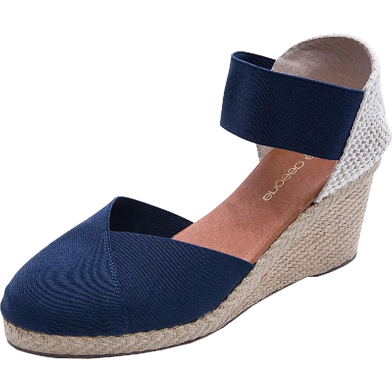 Anouka Mid Womens Close Toe Slingbacks Espadrilles
