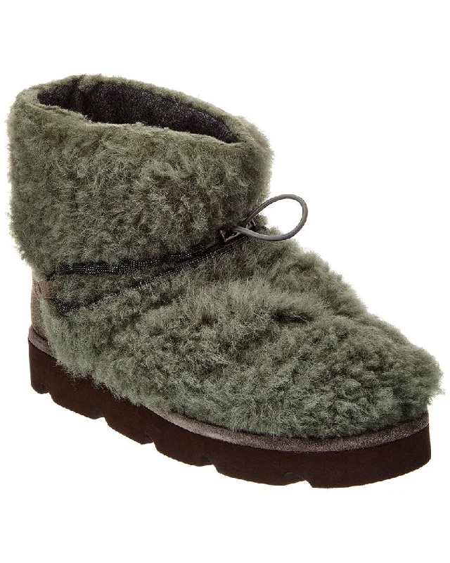Brunello Cucinelli Shearling Snow Boot