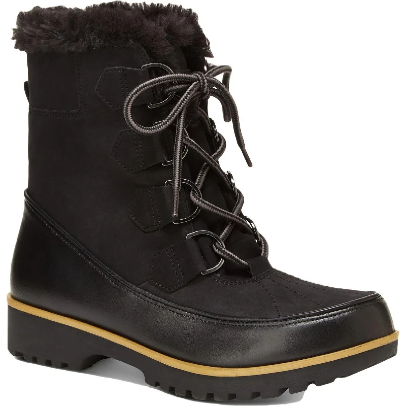 Brunswick  Womens Faux Fur Cold Weather Winter Boots