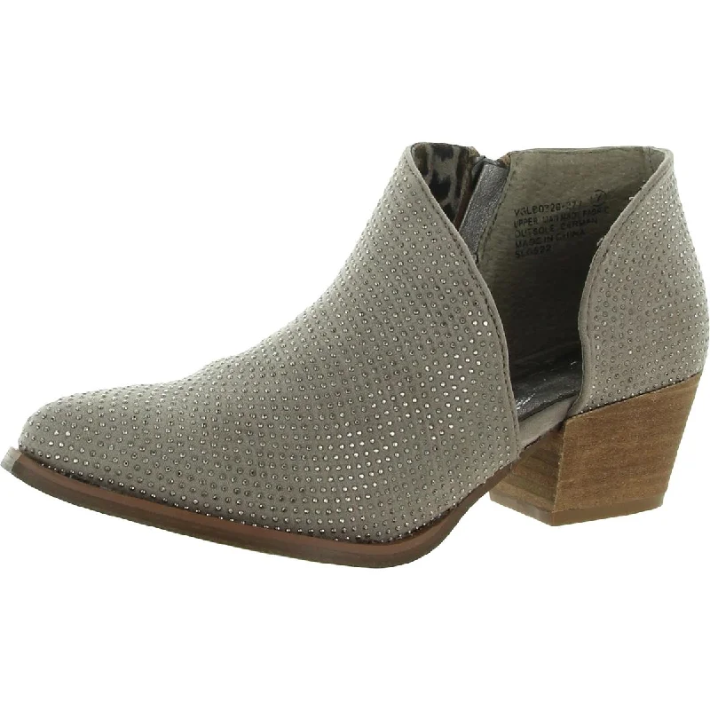 DIVA Womens Ankle Boots Zipper