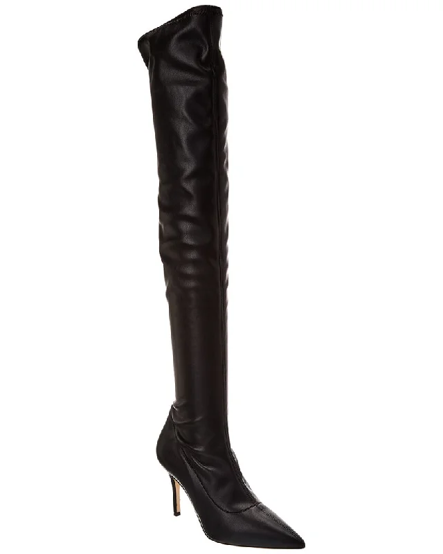Giuseppe Zanotti Lucrezia 90 Leather Over-The-Knee Boot