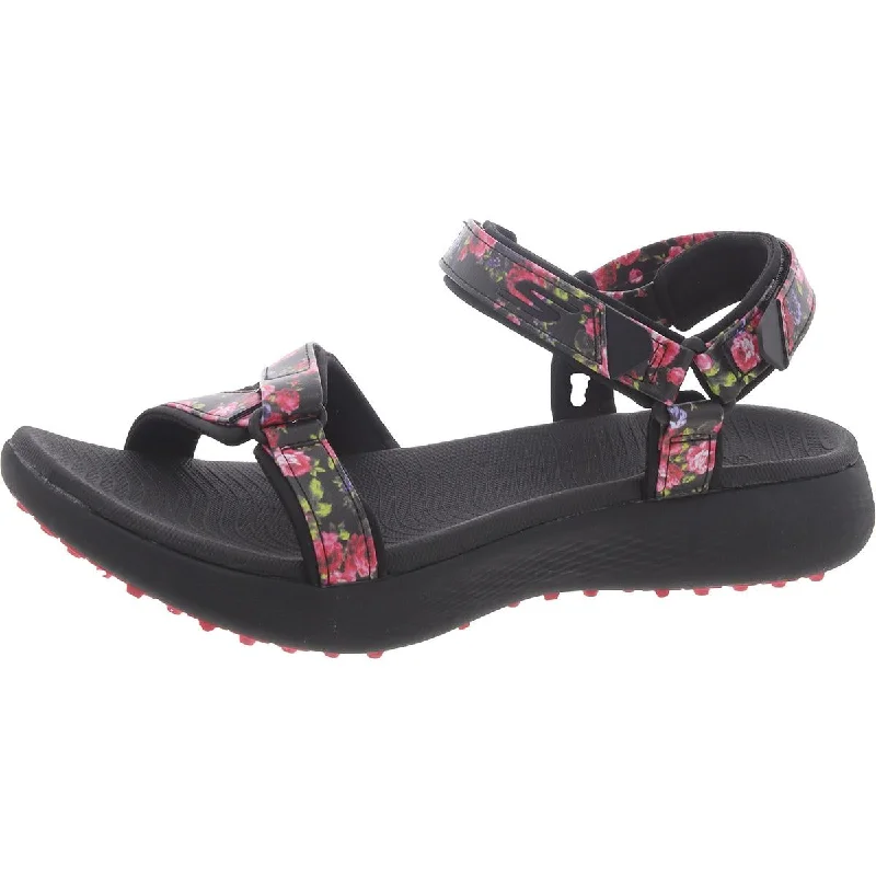 Go Golf 600 Womens Faux Leather Adjustable Slingback Sandals