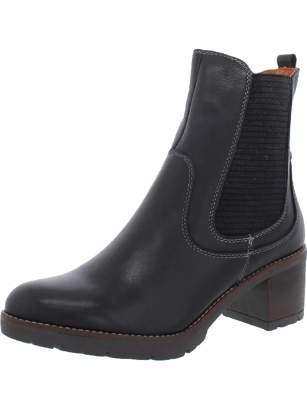 Llanes Womens Zipper Bootie Ankle Boots