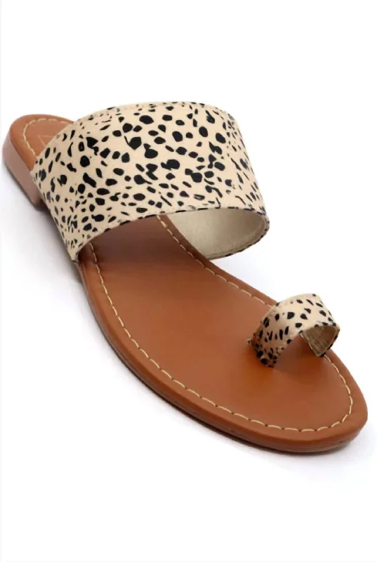 Lulu 30 Sandal In Cheetah