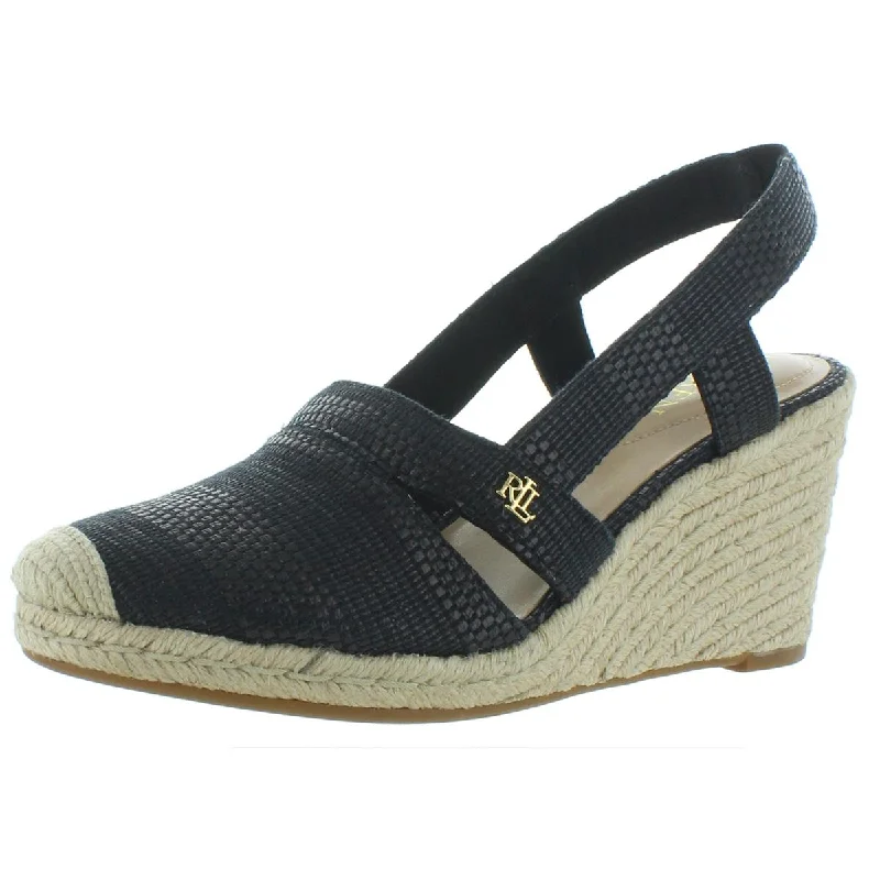 Penelopie Womens Strappy Cap Toe Heel Sandals