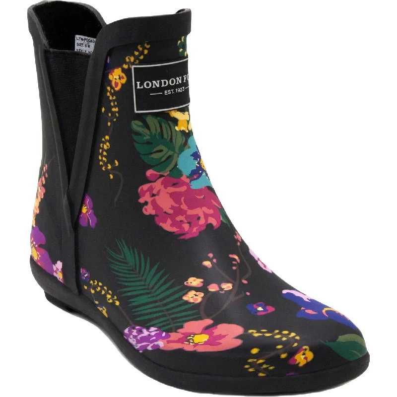 black floral