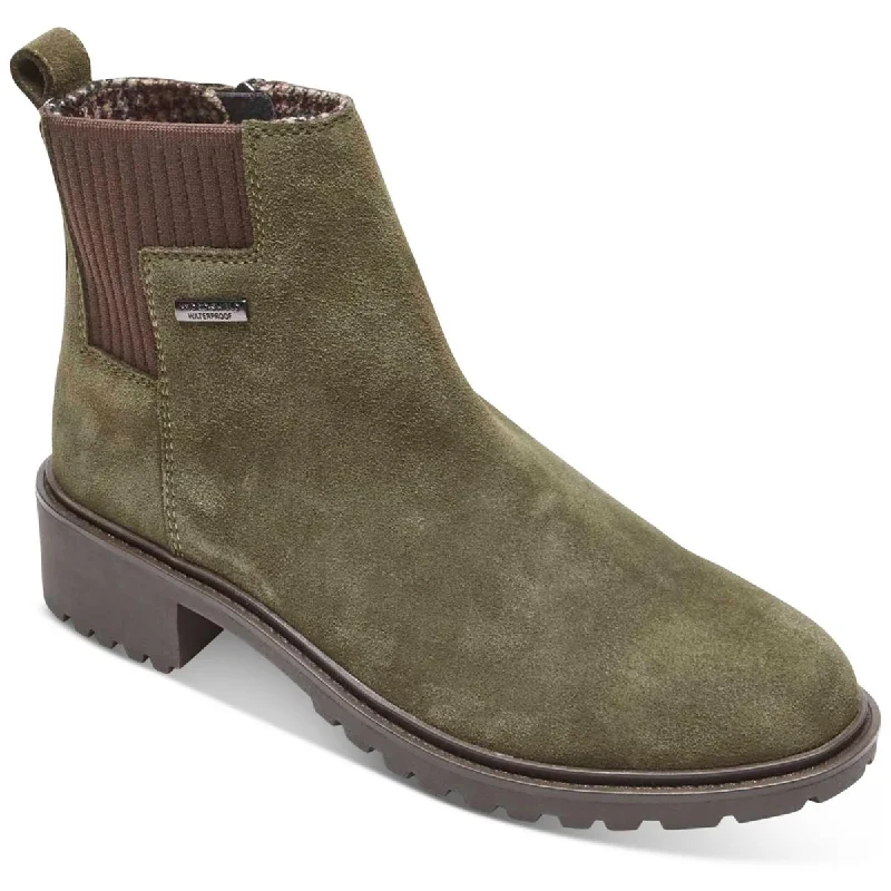 Ryleigh Gore Womens Leather Ortholite Chelsea Boots