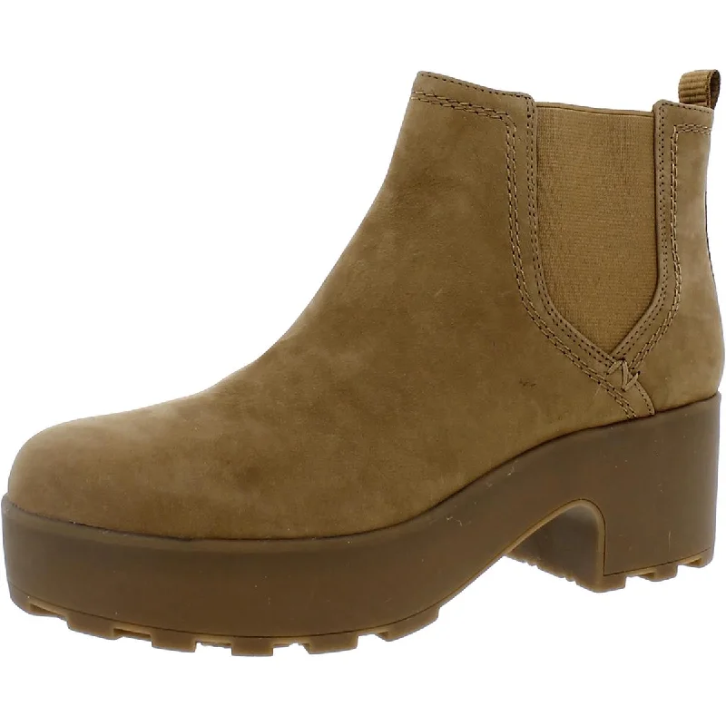 Tavi Womens Padded Insole Pull On Chelsea Boots