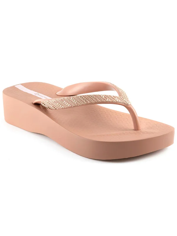 Womens Casual Round Toe Flip-Flops