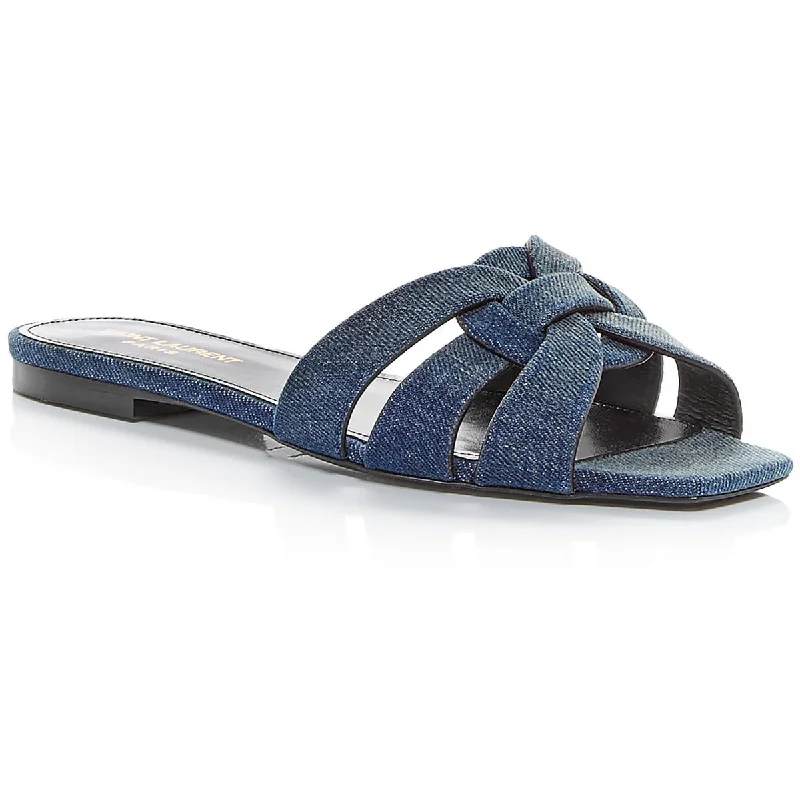 Womens Flat Casual Mule Sandals