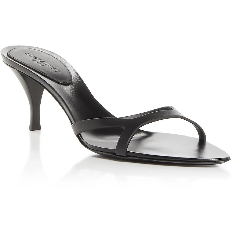 Womens Slip On Pointed Toe Heels